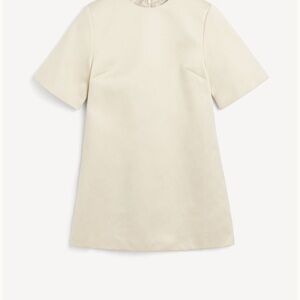 By Malene Birger Beige Short Sleeve Dress
